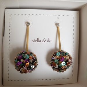 Stella & Dot Confetti Drop Earrings